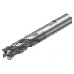 R216.34-18030-BC32B 1620 18mm 4 FL Solid Carbide End Mill - Corner Radius w/Weldon Shank - Best Tool & Supply