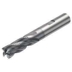 R216.34-12030-BC26B 1620 12mm 4 FL Solid Carbide End Mill - Corner Radius w/Weldon Shank - Best Tool & Supply