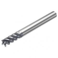 R216.34-20050-AK38H 1620 20mm 4 FL Solid Carbide End Mill - Corner Radius w/Cylindrical Shank - Best Tool & Supply