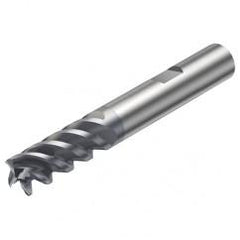 R216.34-08050-BC19P 1620 8mm 4 FL Solid Carbide End Mill - Corner Radius w/Weldon Shank - Best Tool & Supply