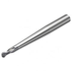 R216.42-06030-AP06G 1620 6mm 2 FL Solid Carbide Ball Nose End Mill w/Cylindrical Shank - Best Tool & Supply