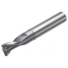 R216.22-04030BAI04G 1610 4mm 2 FL Solid Carbide End Mill - Corner Radius w/Cylindrical Shank - Best Tool & Supply