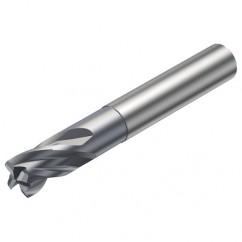 R216.24-10030DAI10G 1610 10mm 4 FL Solid Carbide End Mill - Corner Radius w/Cylindrical Shank - Best Tool & Supply