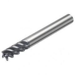RA216.24-1650AAK08H 1620 6.35mm 4 FL Solid Carbide End Mill - Corner Radius w/Cylindrical Shank - Best Tool & Supply
