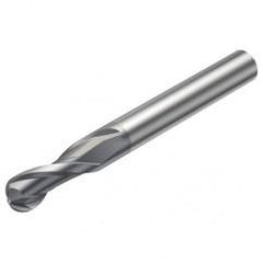 RA216.42-0630-AK12G 1610 2.3622mm 2 FL Solid Carbide Ball Nose End Mill w/Cylindrical Shank - Best Tool & Supply
