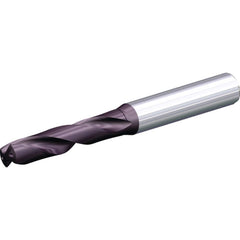 Taper Length Drill Bit: 0.2813″ Dia, 140 ° Coated, 2.9134″ Flute Length, 2.9134″ OAL, RH Cut, Helical Flute, Straight Shank, Series B212