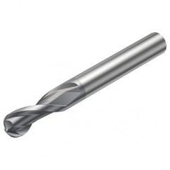 1B231-1270-XA 1620 12.7mm 2 FL Ballnose w/Cylindrical Shank - Best Tool & Supply