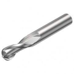 2B330-1200-NC H10F 12mm FL Ballnose w/Cylindrical with Neck Shank - Best Tool & Supply