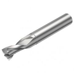 2P121-1200-NC H10F 12mm FL Straight Center Cut w/Cylindrical with Neck Shank - Best Tool & Supply