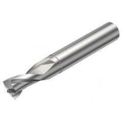 2P121-1200-NC H10F 12mm FL Straight Center Cut w/Cylindrical with Neck Shank - Best Tool & Supply