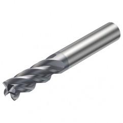 2P340-0400-PA 1630 4mm FL Straight Center Cut w/Cylindrical Shank - Best Tool & Supply