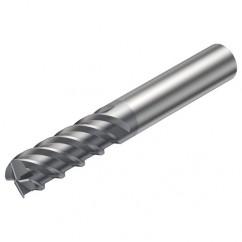 R215.H4-20050EAC13P 1620 20mm 4 FL Solid Carbide high feed End Mill w/Cylindrical Shank - Best Tool & Supply