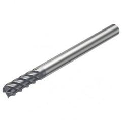 R215.H4-08050CAK02P 1620 8mm 4 FL Solid Carbide high feed End Mill w/Cylindrical Shank - Best Tool & Supply