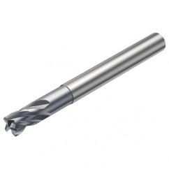 R216.24-12030BAJ12G 1610 12mm 4 FL Solid Carbide End Mill - Corner Radius w/Cylindrical Shank - Best Tool & Supply