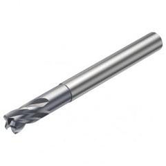 R216.24-08030BAJ08G 1610 8mm 4 FL Solid Carbide End Mill - Corner Radius w/Cylindrical Shank - Best Tool & Supply