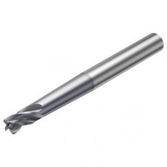 R216.24-10030GAP10G 1610 10mm 4 FL Solid Carbide End Mill - Corner Radius w/Cylindrical Shank - Best Tool & Supply