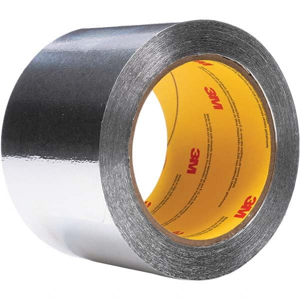 3M - 55m x 102mm x 4.6 mil Silver Aluminum Foil Tape - Best Tool & Supply