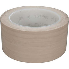 3M - 36 Yd x 5" Beige PTFE Film Tape - Best Tool & Supply