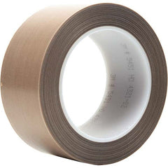 3M - 36 Yd x 3" Brown PTFE Film Tape - Best Tool & Supply