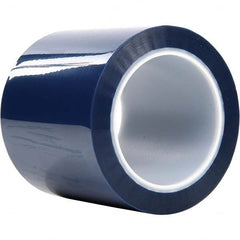 3M - 72 Yd x 4" Blue Polyester Film Tape - Best Tool & Supply