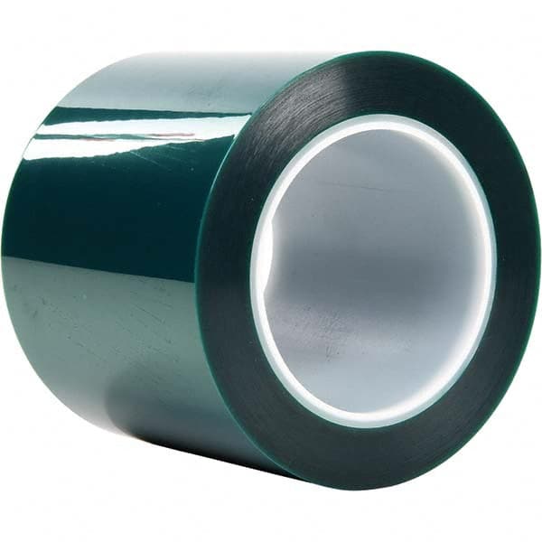 3M - 72 Yd x 4" Green Polyester Film Tape - Best Tool & Supply