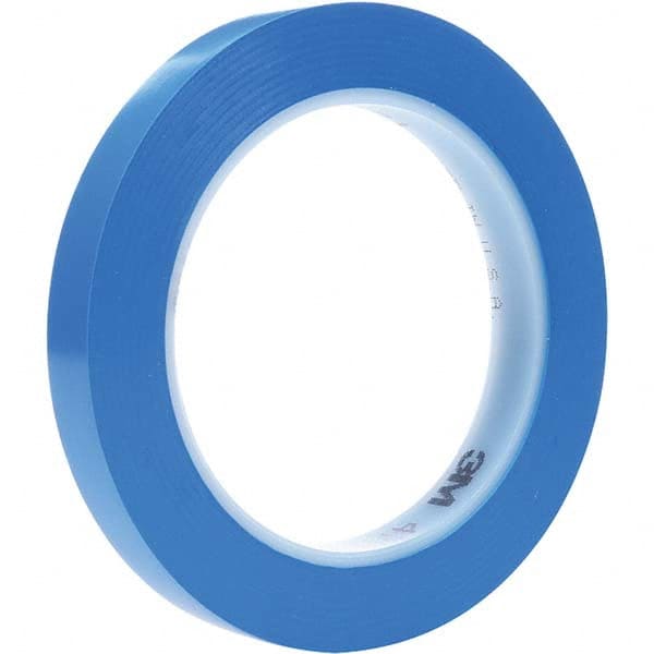 3M - 36 Yd x 3/8" Blue Vinyl Film Tape - Best Tool & Supply