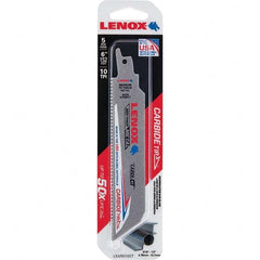 Lenox - Reciprocating Saw Blades Blade Material: Carbide Blade Length (Inch): 6 - Best Tool & Supply