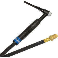 PRO-SOURCE - 200 Amp 12-1/2' Rubber Outfit 26F Air Cooled TIG Welding Torch Kit - Best Tool & Supply