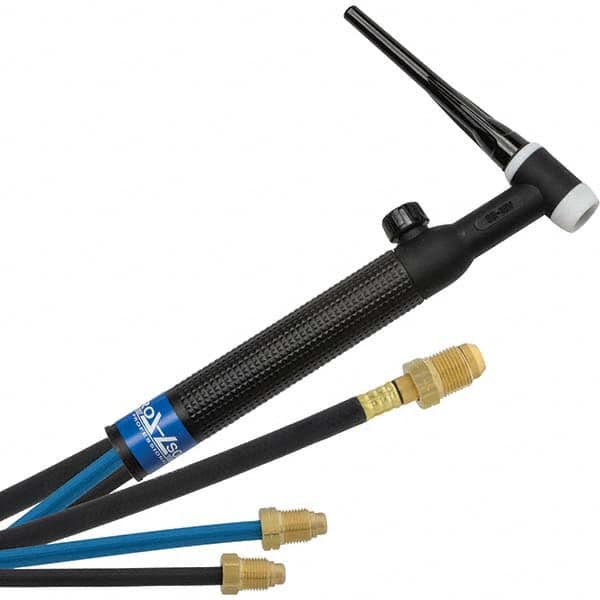 PRO-SOURCE - 350 Amp 25' Rubber Outfit 18V Water Cooled TIG Welding Torch Kit - Best Tool & Supply