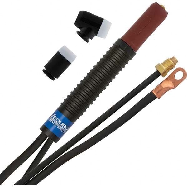 PRO-SOURCE - 200 Amp 25' Rubber Outfit 200M Air Cooled TIG Welding Torch Kit - Best Tool & Supply