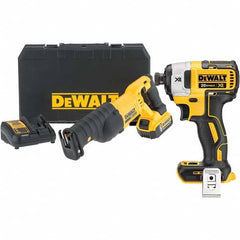 DeWALT - Cordless Reciprocating Saws Voltage: 20.0 Battery Chemistry: Lithium-Ion - Best Tool & Supply