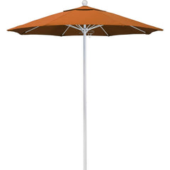 Patio Umbrellas; Diameter (Feet): 7.5; Height (Feet): 8.000; Fabric Color: Tuscan; Base Included: No; Canopy Fabric: Pacifica; Fade Resistant: Yes; Additional Information: Push Lift; Frame Material: Aluminum