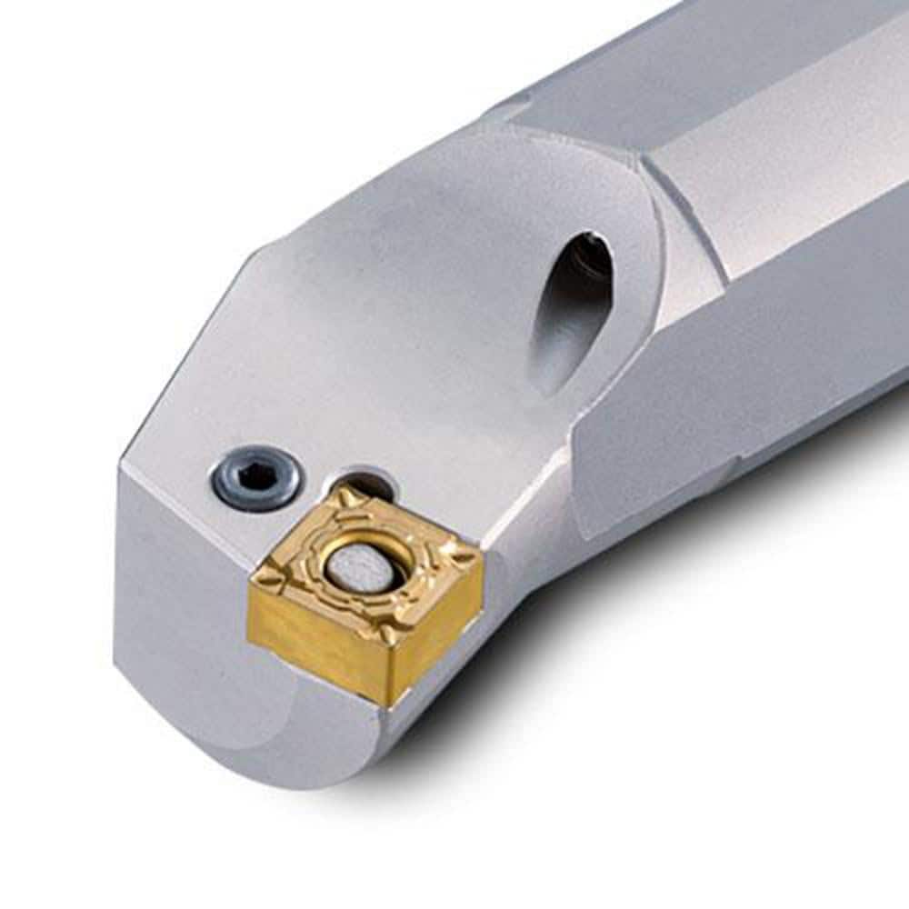 Indexable Boring Bar:  A20U-HSKNL-33,  75.00&deg N/A Steel 14.0000″ OAL,  Screw,