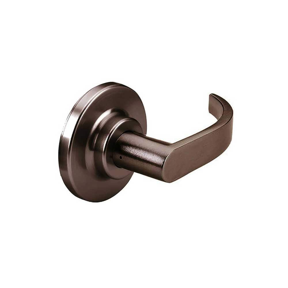 Lever Locksets; Type: Single Dummy; Key Type: Keyless; Strike Type: ANSI 4-7/8; Finish/Coating: Oil Rubbed Bronze; Material: Steel; Material: Steel; Door Thickness: 1-3/8 ™1-3/4; Backset: 0; Lockset Grade: Grade 2; Cylinder Type: None; Minimum Order Quant