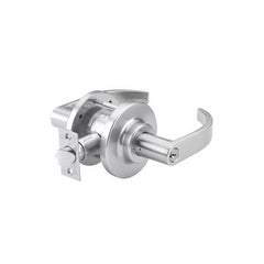 Lever Locksets; Type: Classroom; Key Type: Keyed Different; Strike Type: ANSI 4-7/8; Finish/Coating: Satin Chrome; Material: Steel; Material: Steel; Door Thickness: 1-3/8 ™1-3/4; Backset: 2.75; Lockset Grade: Grade 2; Cylinder Type: Conventional; Minimum