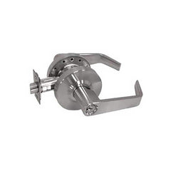 Lever Locksets; Type: Storeroom; Key Type: Keyed Different; Strike Type: ASA Strike; Finish/Coating: Satin Chrome; Material: Steel; Material: Steel; Door Thickness: 1-3/8-2; Backset: 2.375; Lockset Grade: Grade 2; Cylinder Type: Conventional; Minimum Orde