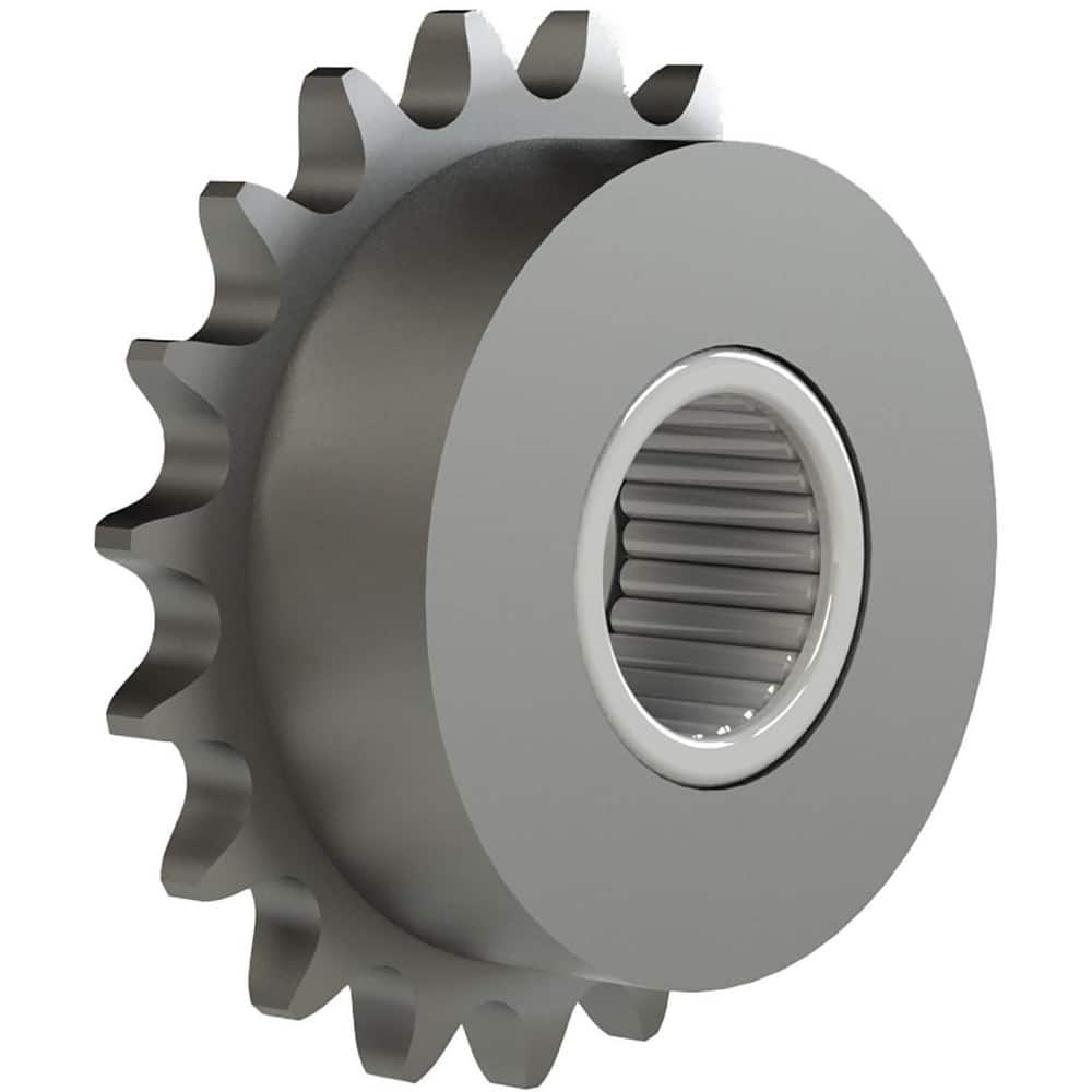 Chain Idler Sprockets; Bore Diameter: 1.5000; Hub Diameter: 3.5625; Pitch: 1.5 in; Compatible Shaft Diameter: 1.5 in; Number Of Strands: 1; Bearing Type: Needle; Material: Steel; Number of Teeth: 11; Minimum Order Quantity: Steel; Shaft Diameter (Inch): 1