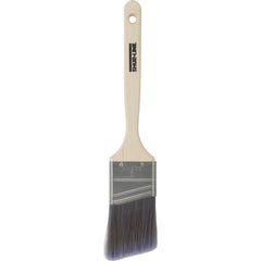 Paint Brush: Polyester, Synthetic Bristle 7-1/4″ Sash, Wood Handle, for Latex Flat & Water