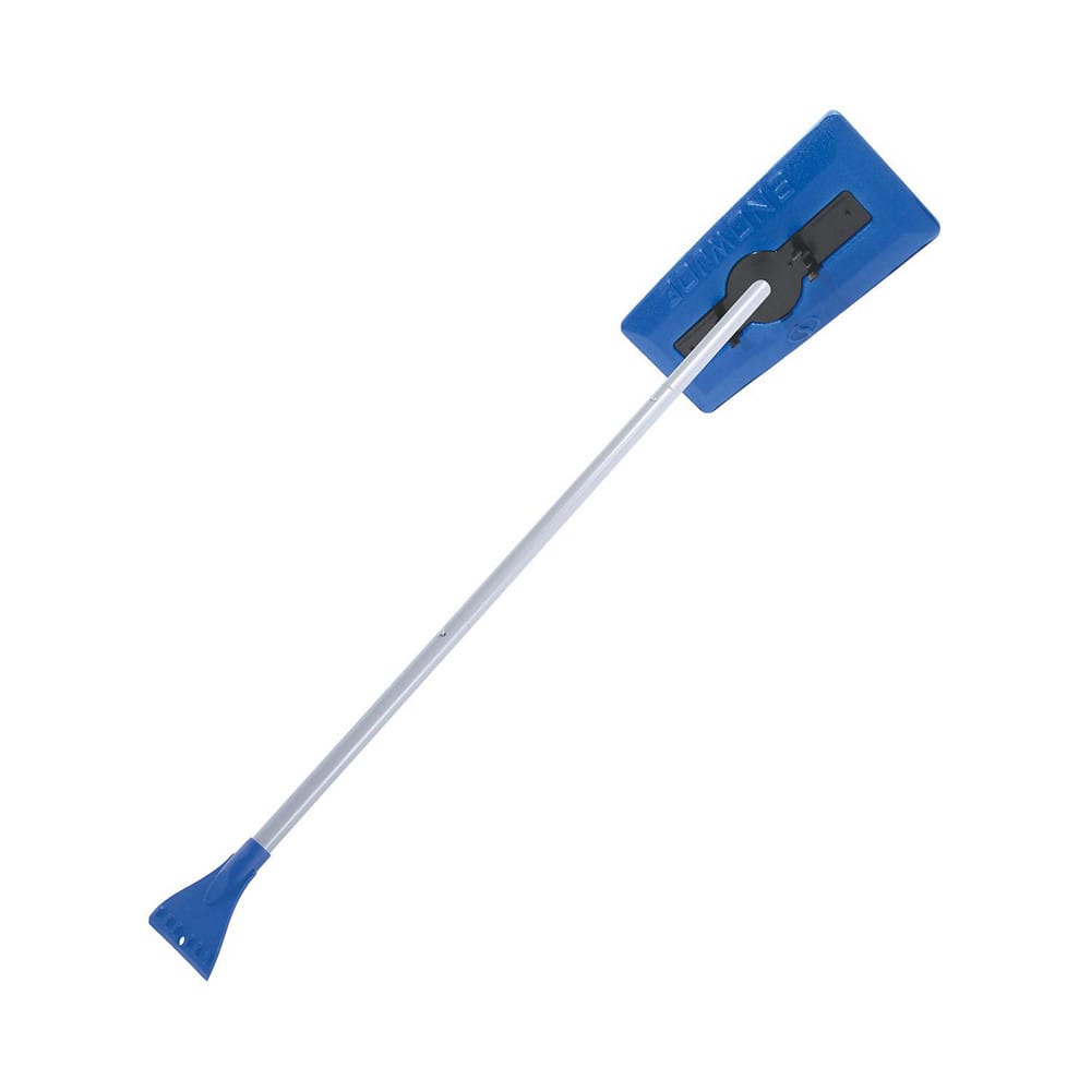 Snow Shovels & Scrapers; Product Type: Ice Scraper; Collapsible Shovel; Pusher Shovel; Handle Type: Long; Straight; Handle Material: Aluminum; Blade Material: Polyethylene; Plastic; Handle Length (Decimal Inch): 47; Overall Length (Inch): 52; Overall Leng