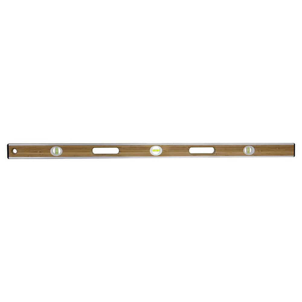 Box Beam, I-Beam & Torpedo Levels; Level Type: I-Beam; Vial Style: Bubble; Length (Inch): 48.0000; Magnetic: No; Body Material: Aluminum; Vial Types: Clear