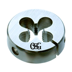 1-3/8-12 x 3" OD High Speed Steel Round Adjustable Die - Best Tool & Supply