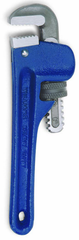 2-9/16" Pipe Capacity - 14" OAL - Cast Iron Heavy Duty Pipe Wrench - Best Tool & Supply