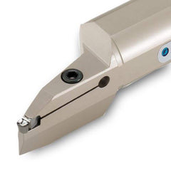 Indexable Grooving Toolholder:  TGIUR40-6C-15A, Uses TD 6 & TS 6 Inserts,  Through Coolant