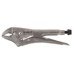 Locking Pliers; Adjustable: No; Jaw Texture: Grooved; Jaw Style: Curved; Jaw Capacity: 0.75 in; Jaw Length: 0.5 in; Jaw Width: 0.5 in; Body Material: Steel; Overall Length: 10.00