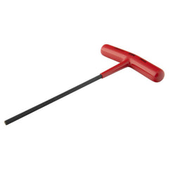 Hex Keys; End Type: Hex; Handle Type: T-Handle; Arm Style: T-Handle; Arm Length: 6 in; 4 in; Handle Color: Red; Insulated: No; Overall Length: 6.00