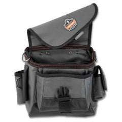 5516 GRAY TOPPED TOOL POUCH-STRAP - Best Tool & Supply