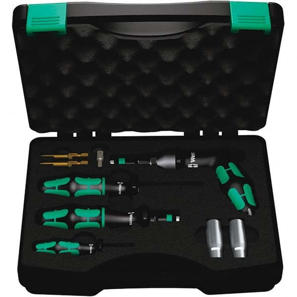 Wera - Torque Limiting Screwdrivers Type: Adjustable Torque Kit Minimum Torque (Nm): 4.00 - Best Tool & Supply