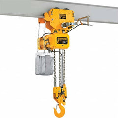 Harrington Hoist - Electric Hoists Type: Electric Chain Hoist Load Capacity (Ton): 10 - Best Tool & Supply