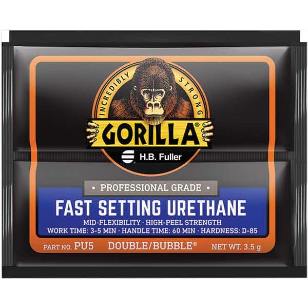 GorillaPro - Smaller than 1 oz. Foil Pack Fast Setting Urethane - Best Tool & Supply