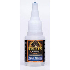 GorillaPro - 20 g Squeeze Bottle Clear Instant Adhesive - Best Tool & Supply